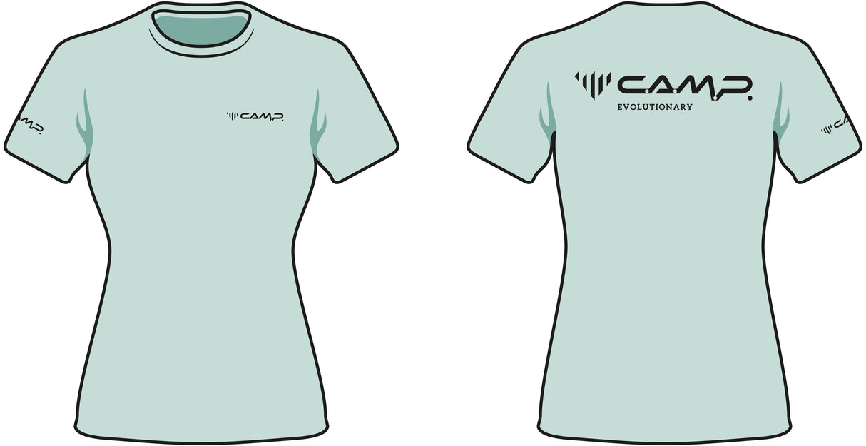 CAMP - LOGO CLAIM FEMALE T-SHIRT