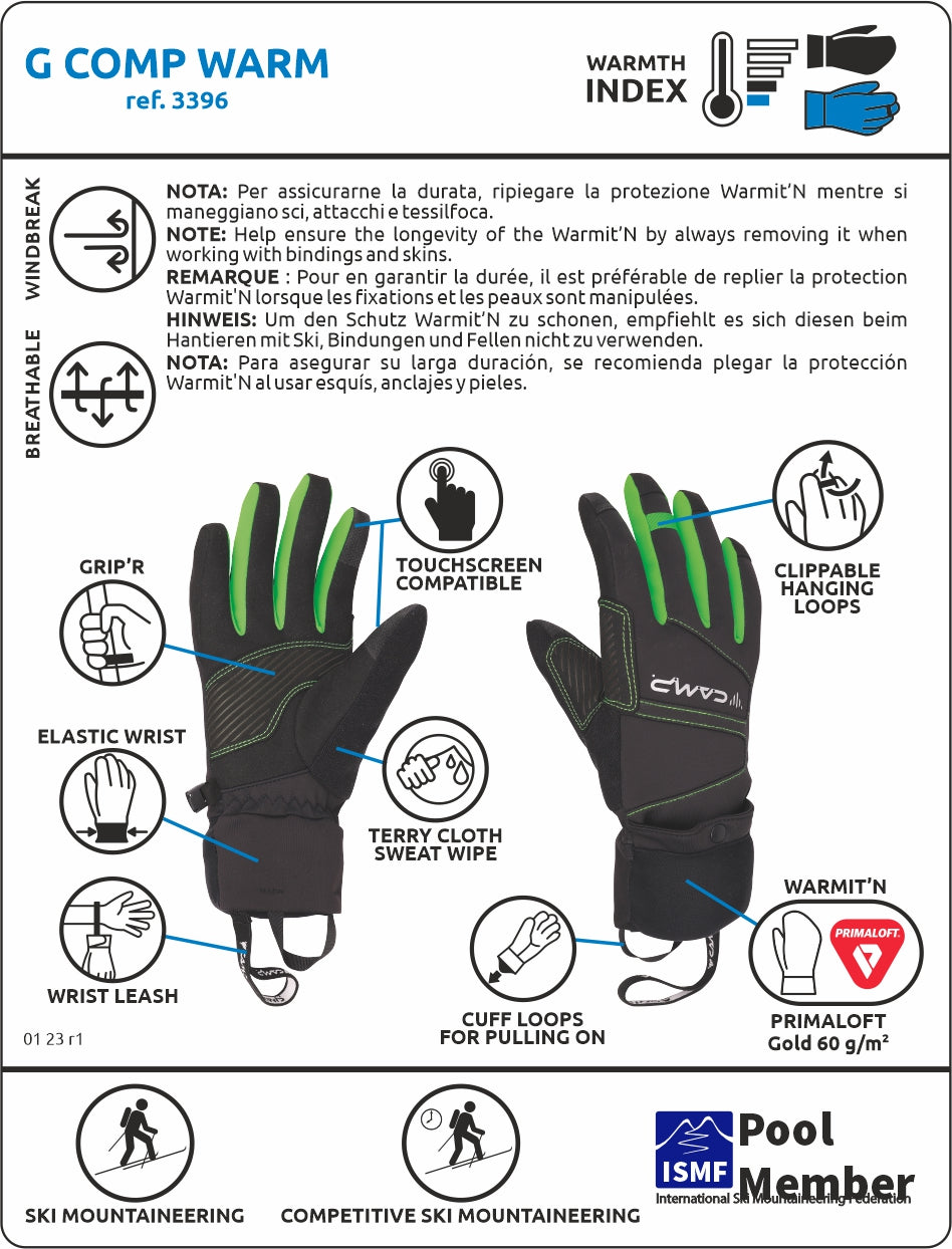 CAMP - G COMP WARM - Guante