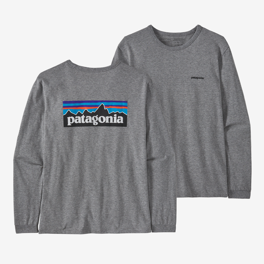 Patagonia - W's L/S P-6 Logo Responsibili-Tee
