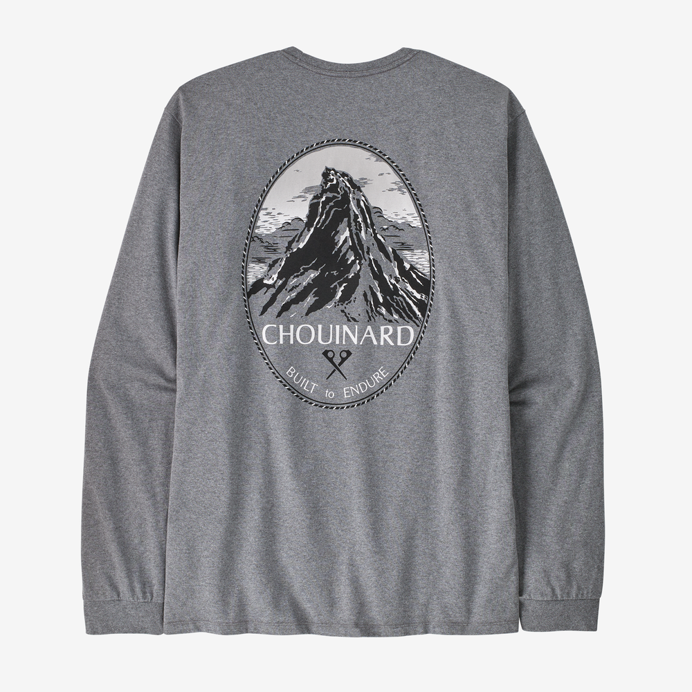 Patagonia - Men's Long-Sleeved Chouinard Crest Responsibili-Tee