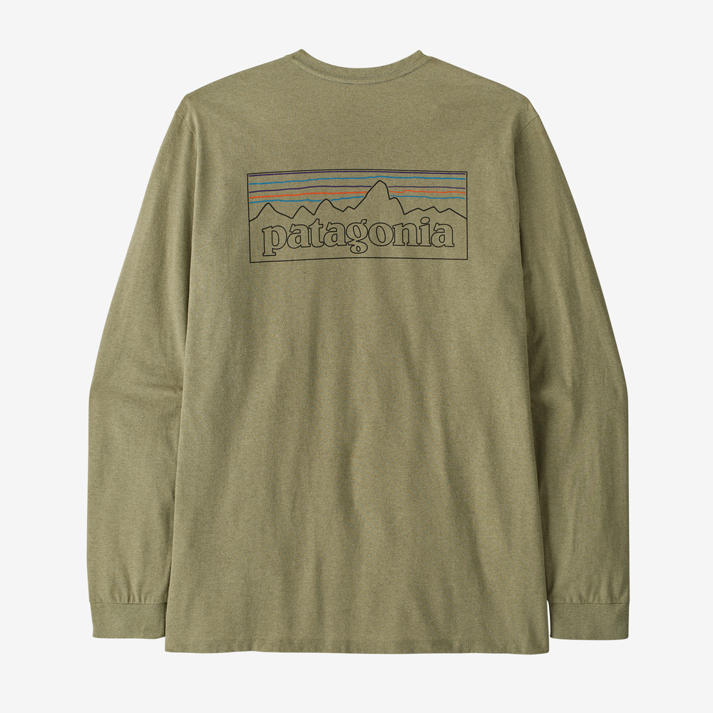 Patagonia - Men's Long-Sleeved P-6 Logo Responsibili-Tee