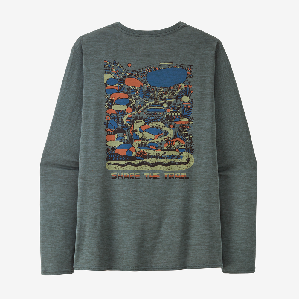 Patagonia - Men's L/S Cap Cool Daily Graphic Shirt - Lands