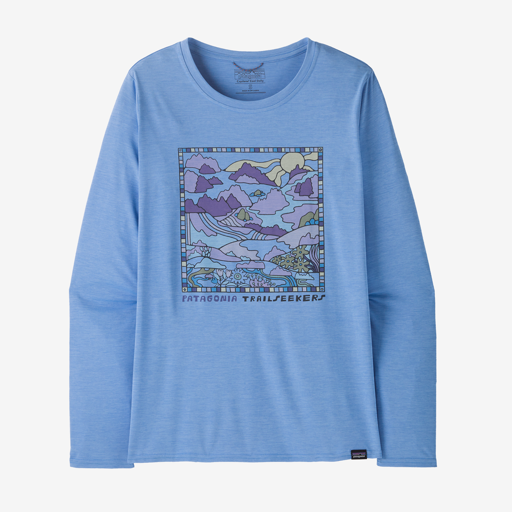 Patagonia - Women's L/S Cap Cool Daily Graphic Shirt - Lands