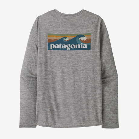 Patagonia - M's L/S Cap Cool Daily Graphic Shirt - Waters