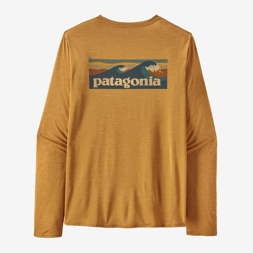 Patagonia - Men's L/S Cap Cool Daily Graphic Shirt - Waters