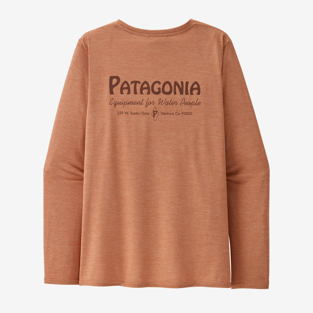 Patagonia - Women's L/S Cap Cool Daily Graphic Shirt - Waters
