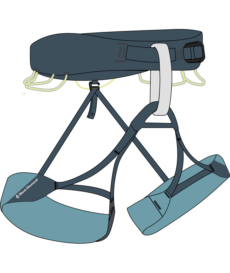 BLACK DIAMOND - W SOLUTION HARNESS