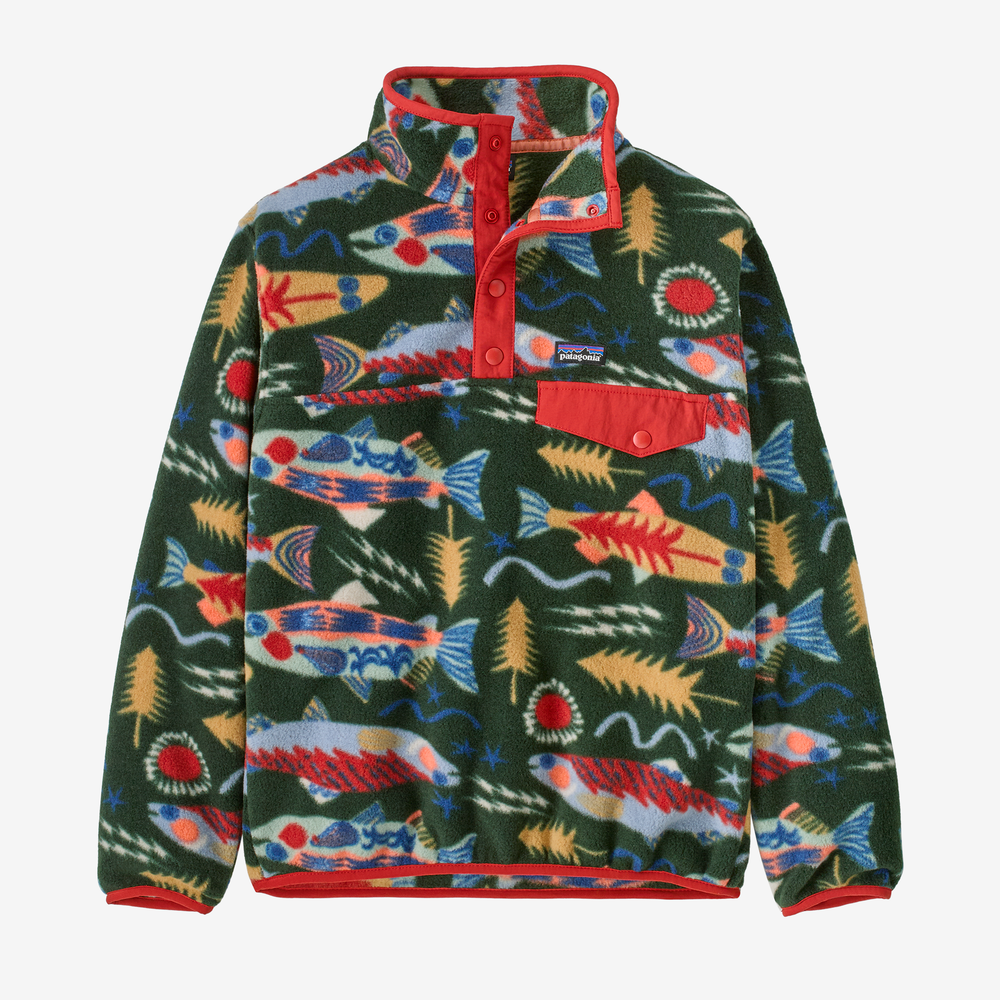 Patagonia - Kids' Lightweight Synchilla Snap-T Pullover