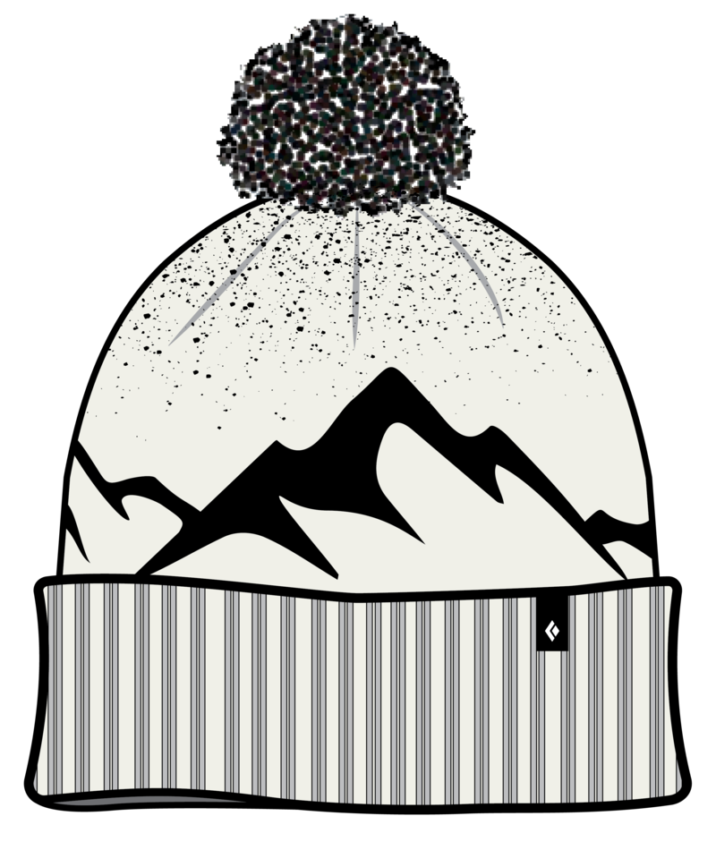 BLACK DIAMOND - TOM POM BEANIE