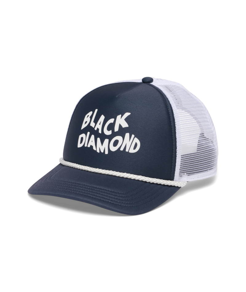 BLACK DIAMOND - FLAT BILL TRUCKER HAT