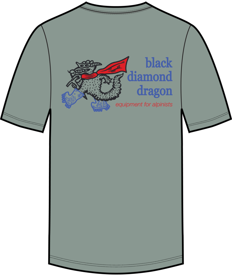 BLACK DIAMOND - M BD DRAGON SS TEE