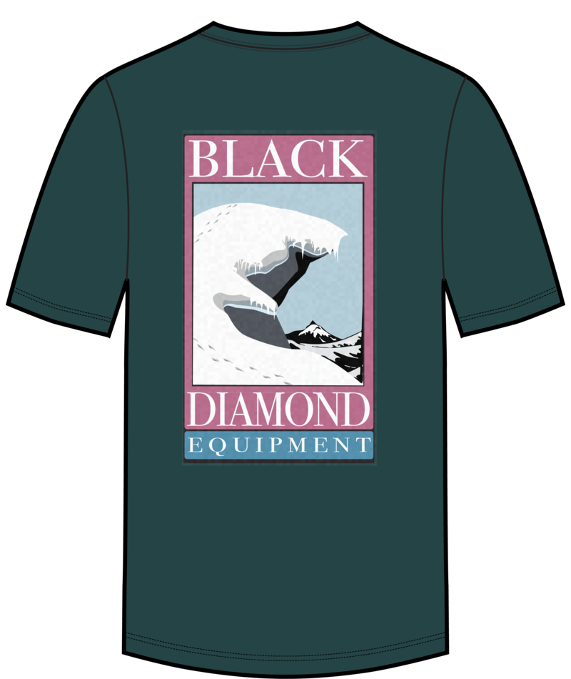 BLACK DIAMOND - M BD WINTER RIDGE SS TEE