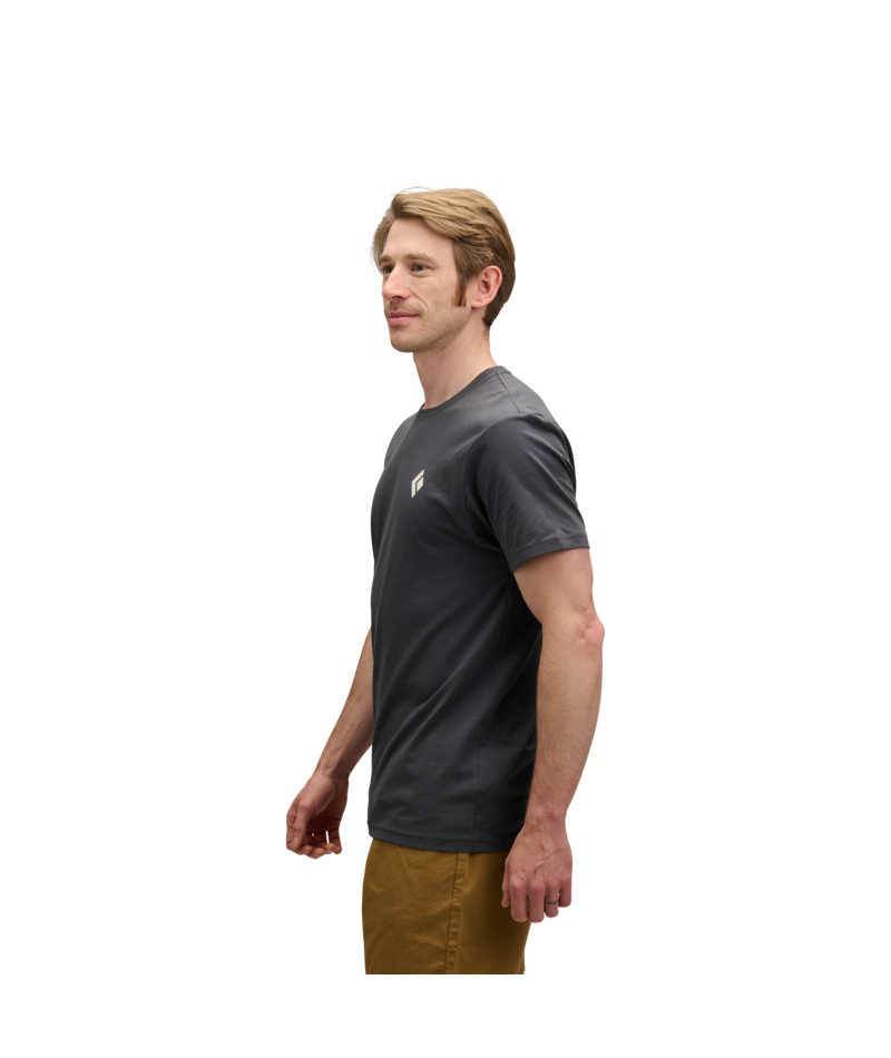 BLACK DIAMOND - M BD BACKCOUNTRY STAMP SS TEE