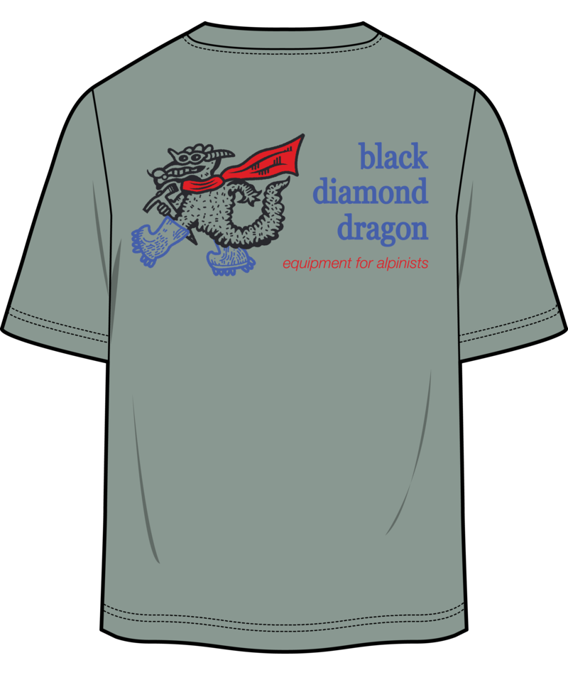 BLACK DIAMOND - W BD DRAGON SS TEE