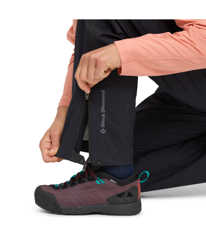BLACK DIAMOND - W FINELINE STRCH FZ PANTS LONG