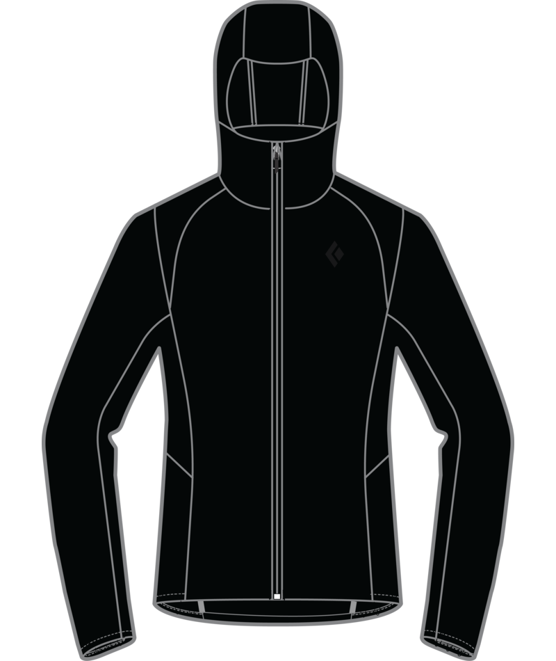 BLACK DIAMOND - W ALPINE START HOODY