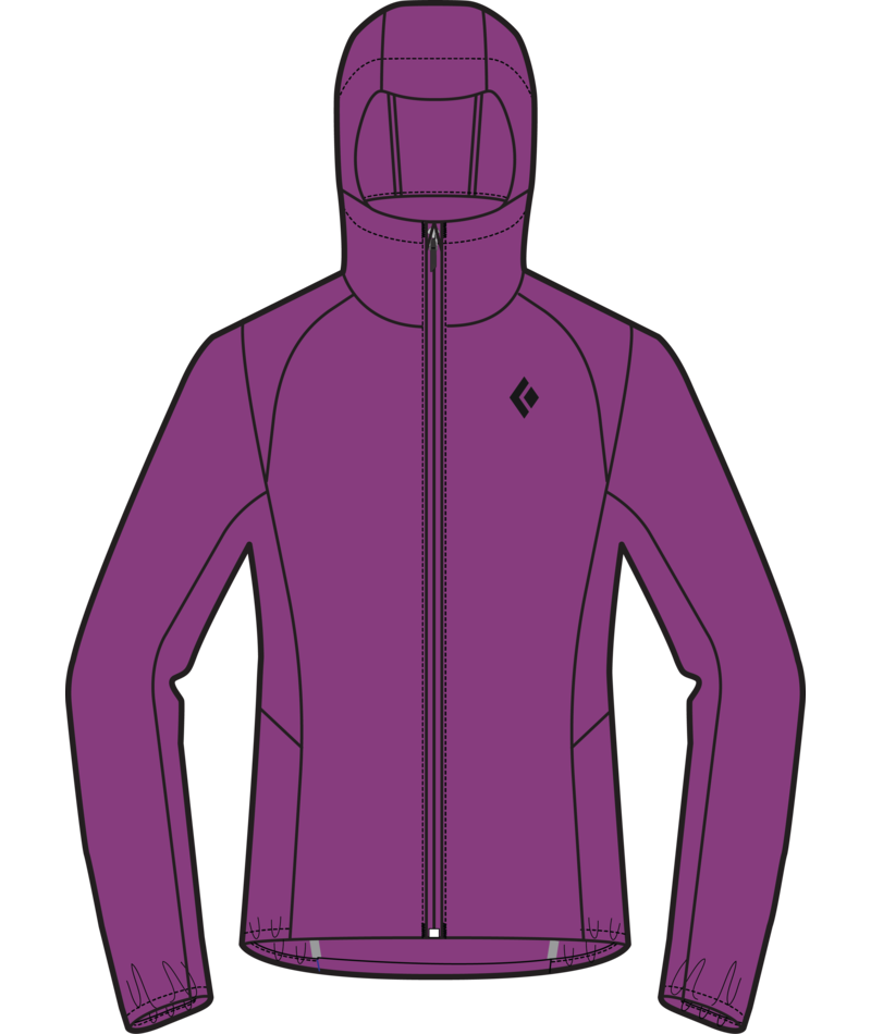 BLACK DIAMOND - W ALPINE START HOODY