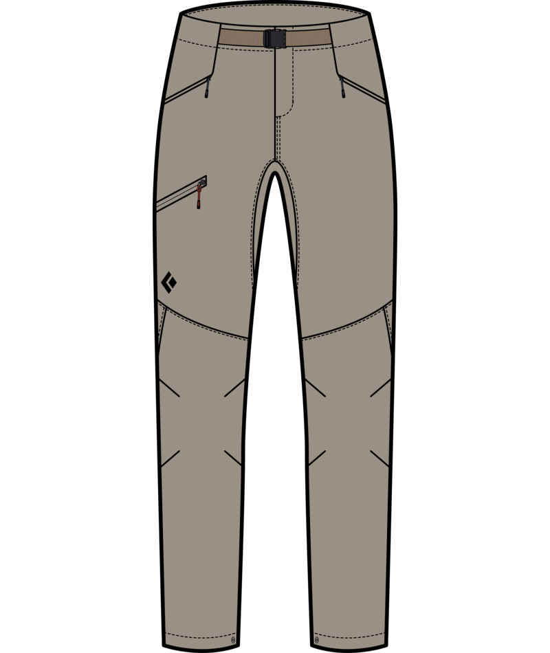BLACK DIAMOND - W ALPINE LIGHT PANTS