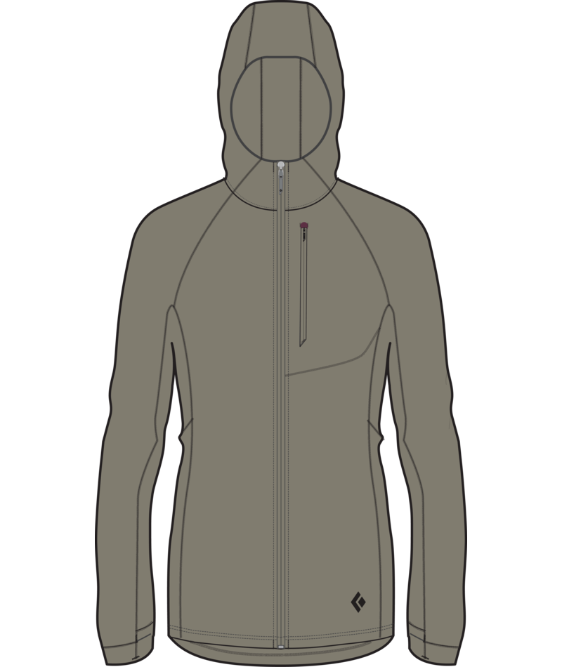 BLACK DIAMOND - W COEFFICIENT HOODY