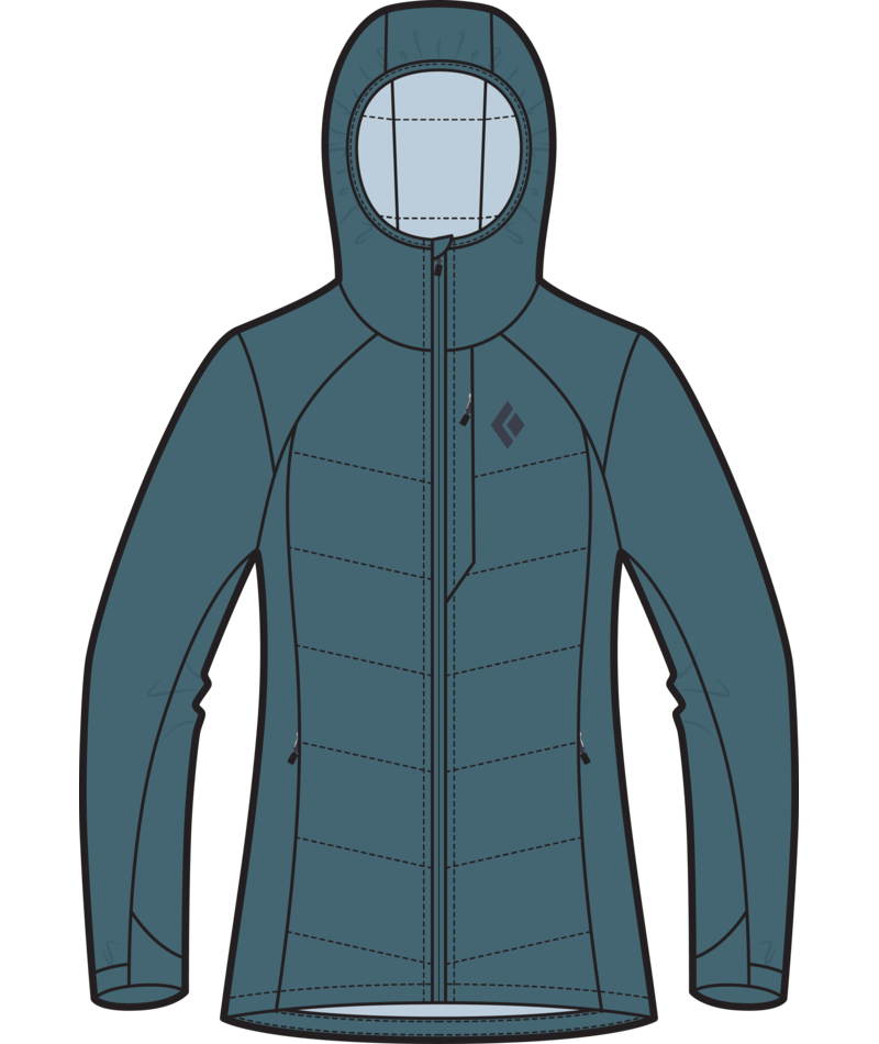 BLACK DIAMOND - W SOLUTION 2.0 HOODY