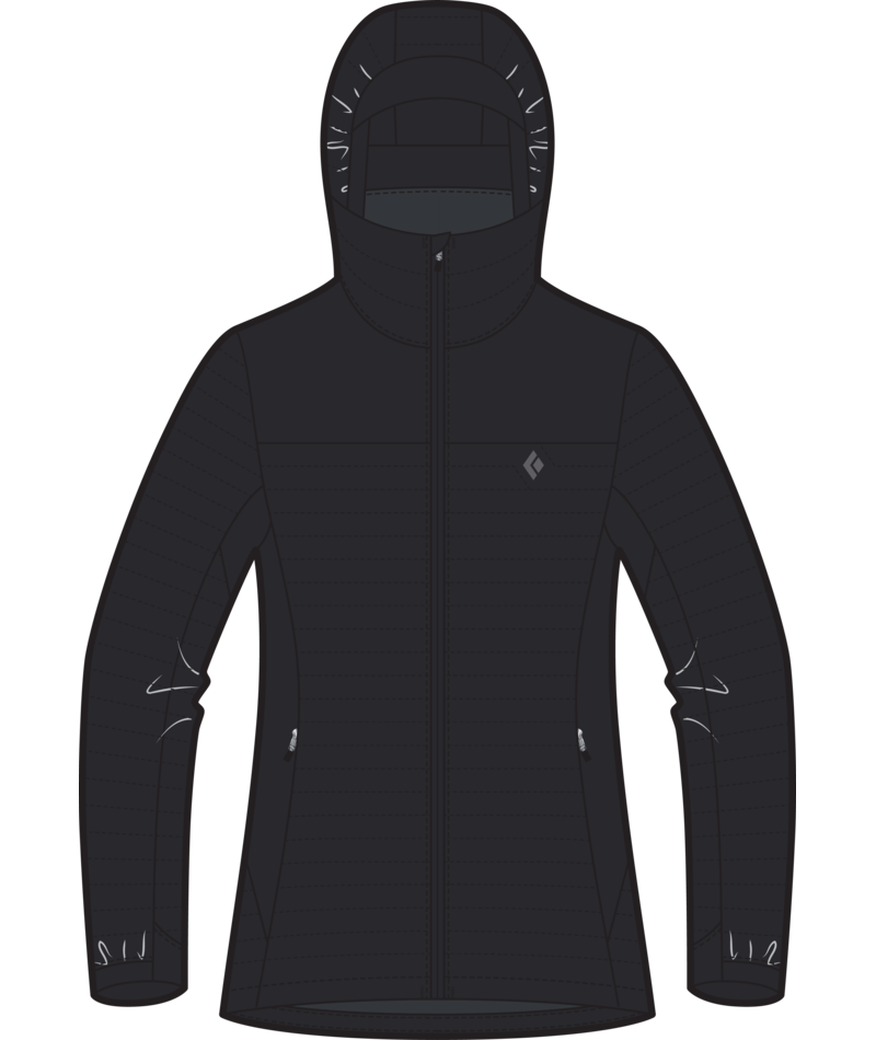 BLACK DIAMOND - W ACCESS DOWN 1.0 HOODY