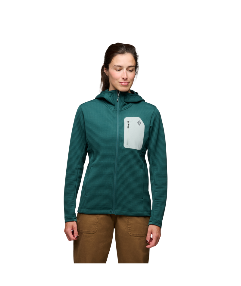 BLACK DIAMOND - W DIVERGE FZ HOODY