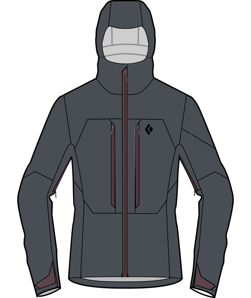BLACK DIAMOND - W RECON LT STRETCH SHELL