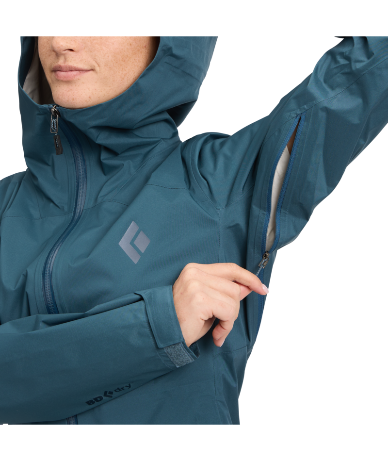 BLACK DIAMOND - W FINELINE STRETCH SHELL