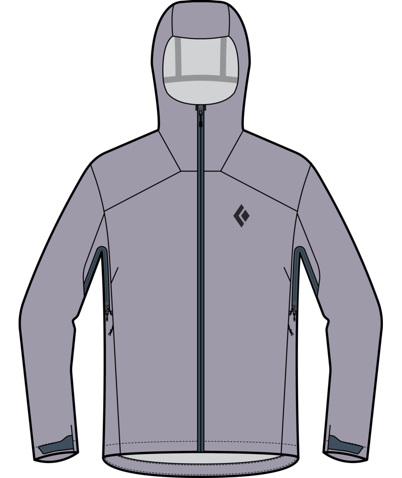 BLACK DIAMOND - W FINELINE STRETCH SHELL