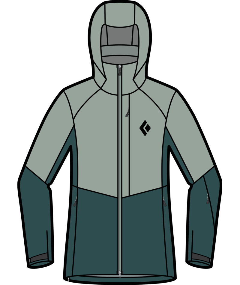 BLACK DIAMOND - W RECON STRETCH SHELL