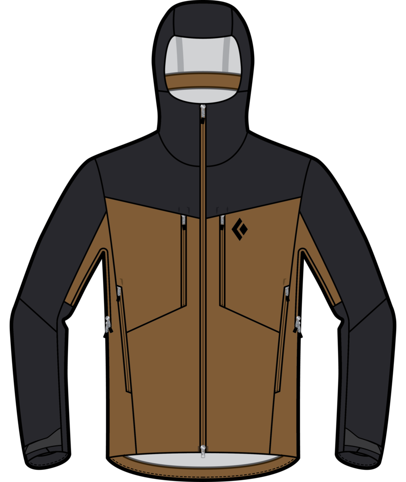 BLACK DIAMOND - M MISSION ALPINE SHELL