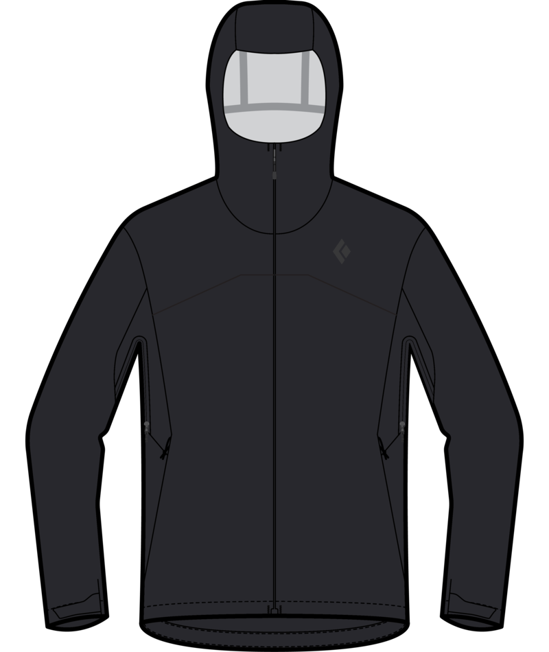 BLACK DIAMOND - W STRATALINE STRETCH SHELL