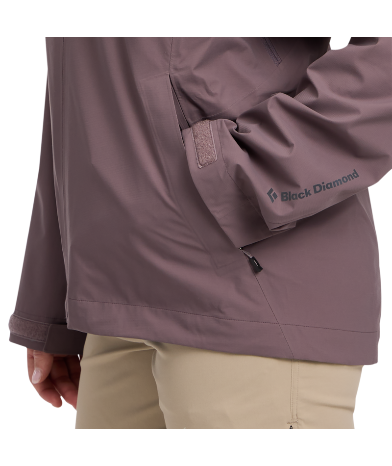 BLACK DIAMOND - W STRATALINE STRETCH SHELL