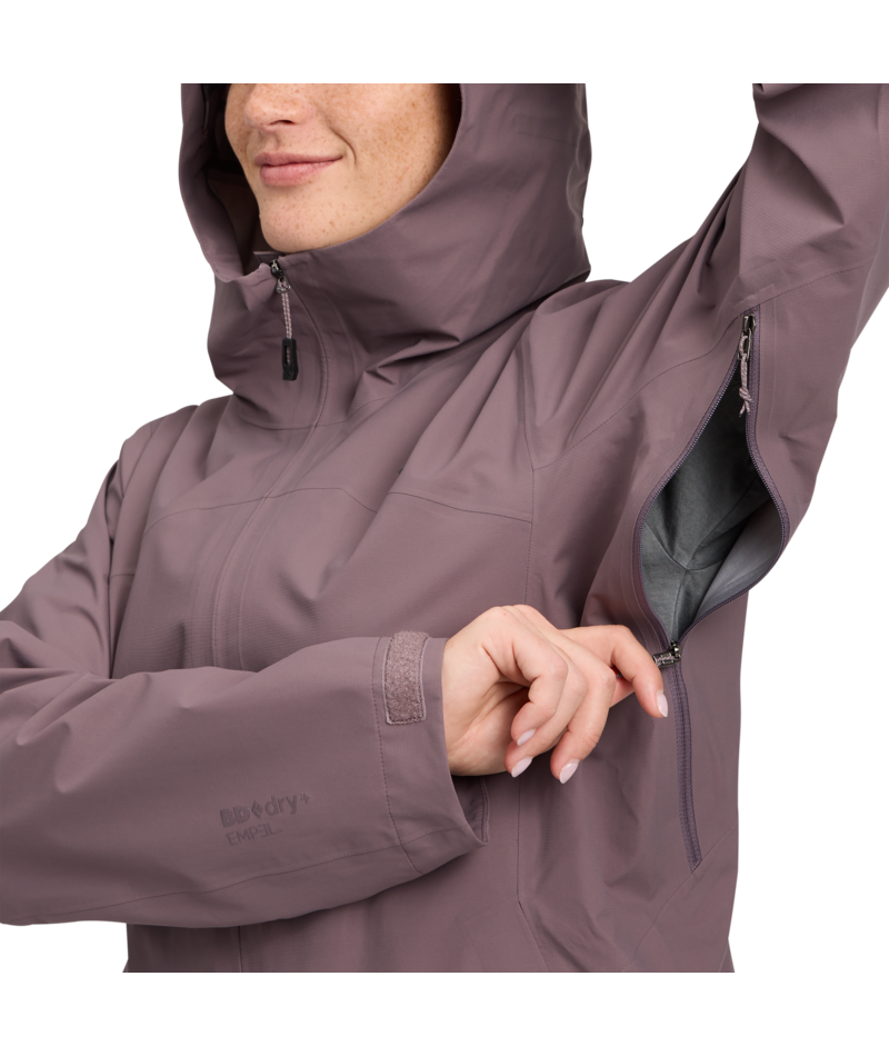 BLACK DIAMOND - W STRATALINE STRETCH SHELL