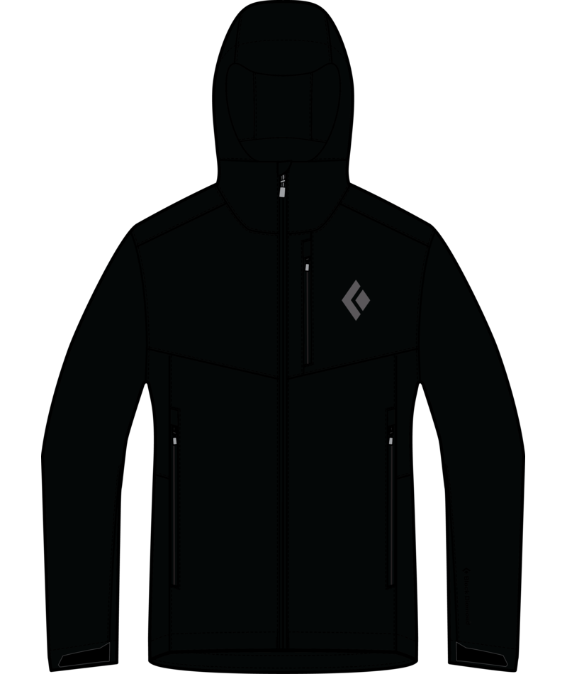 BLACK DIAMOND - W DAWN PATROL SOFTSHELL