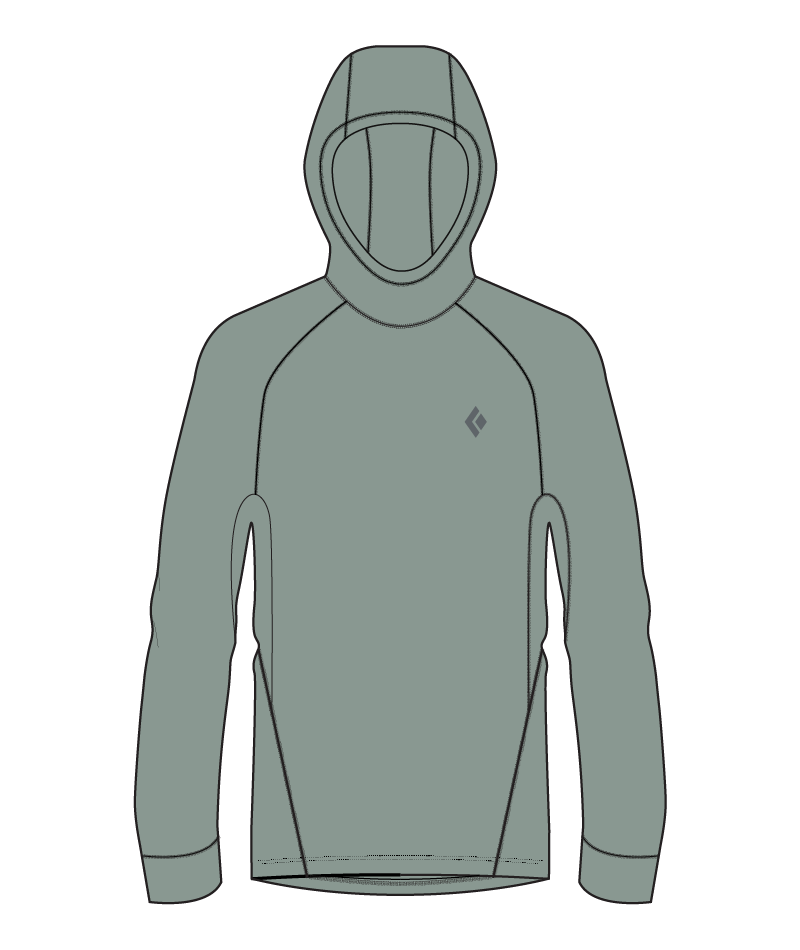 BLACK DIAMOND - M ALPENGLOW HOODY