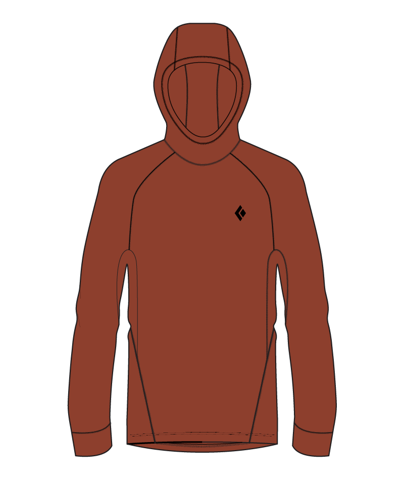 BLACK DIAMOND - M ALPENGLOW HOODY