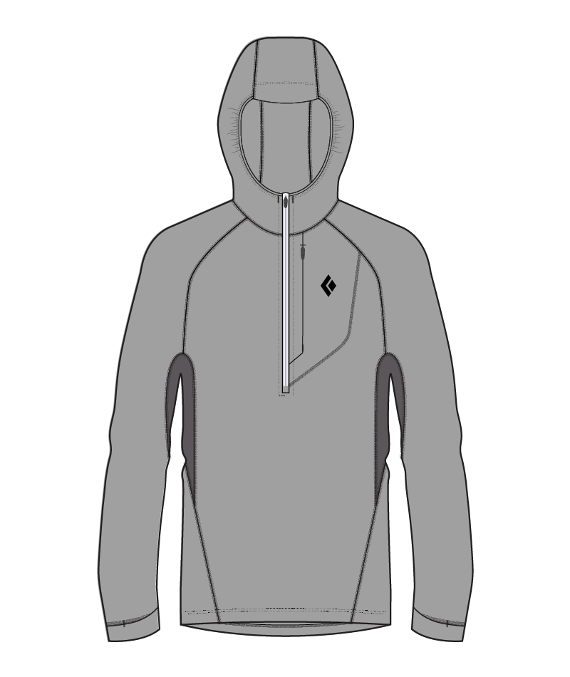 BLACK DIAMOND - M ALPENGLOW PRO HOODY