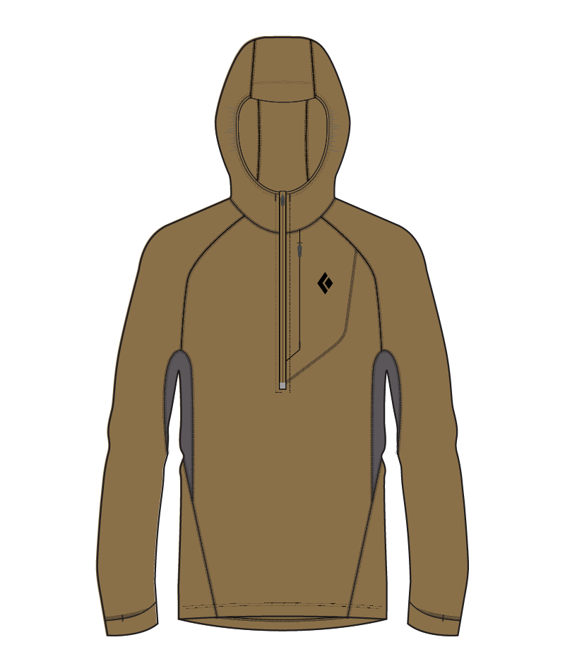 BLACK DIAMOND - M ALPENGLOW PRO HOODY
