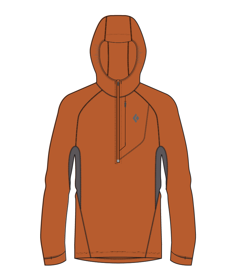 BLACK DIAMOND - M ALPENGLOW PRO HOODY