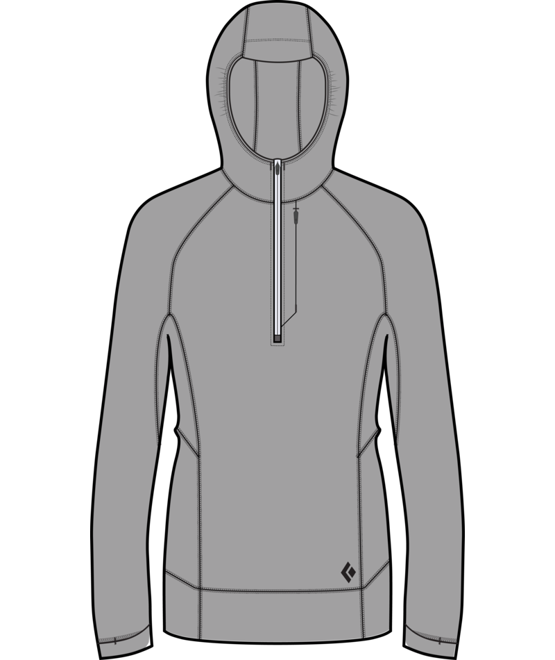 BLACK DIAMOND - W ALPENGLOW PRO HOODY