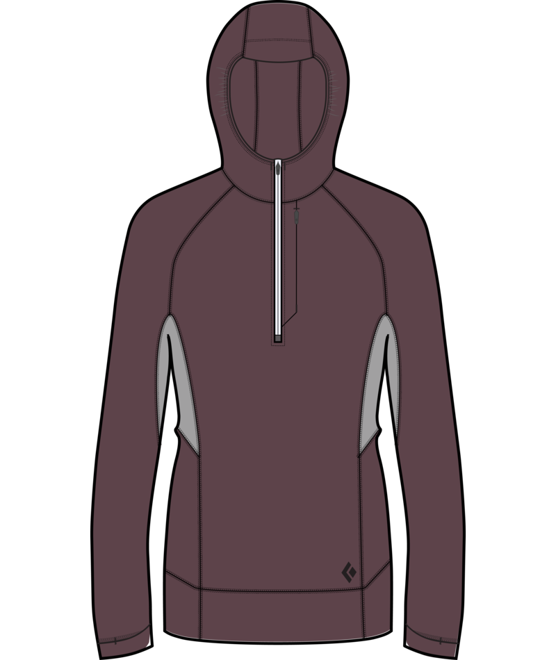 BLACK DIAMOND - W ALPENGLOW PRO HOODY