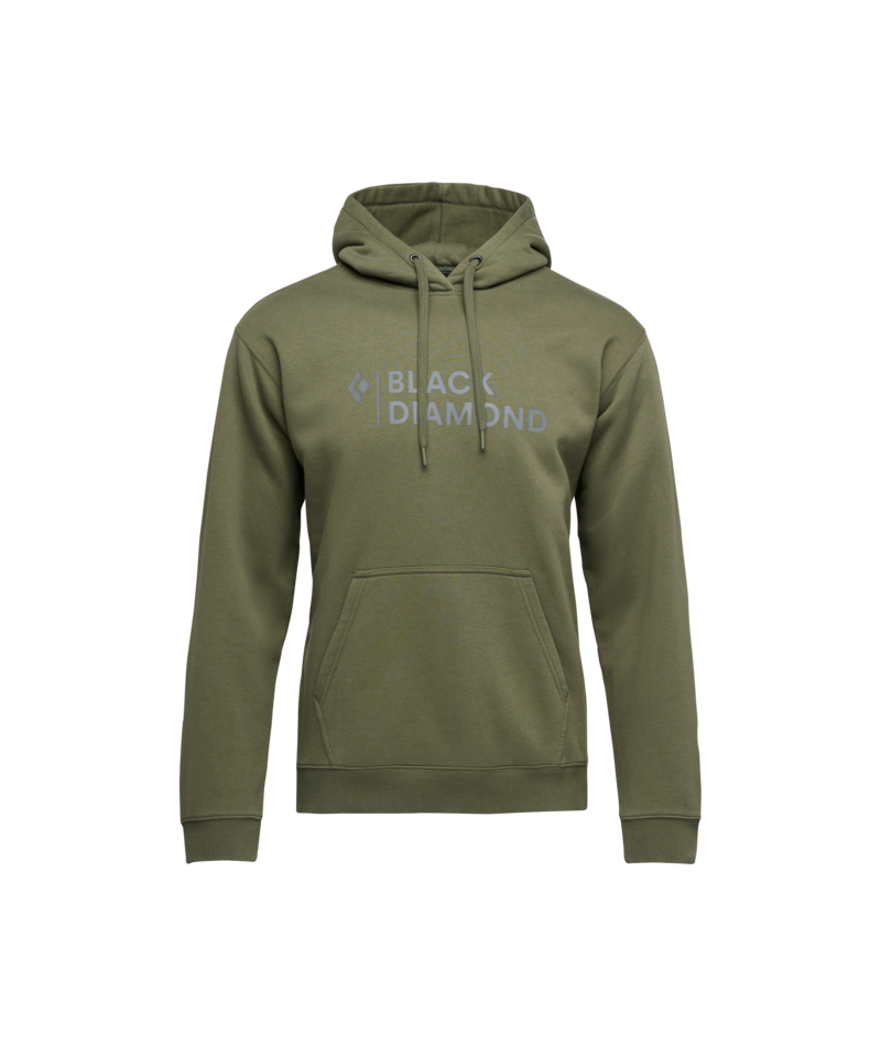 BLACK DIAMOND - M MINI STACKED PO HOODY