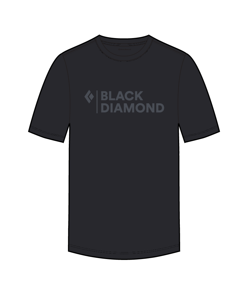 BLACK DIAMOND - M MINI STACKED SS TEE
