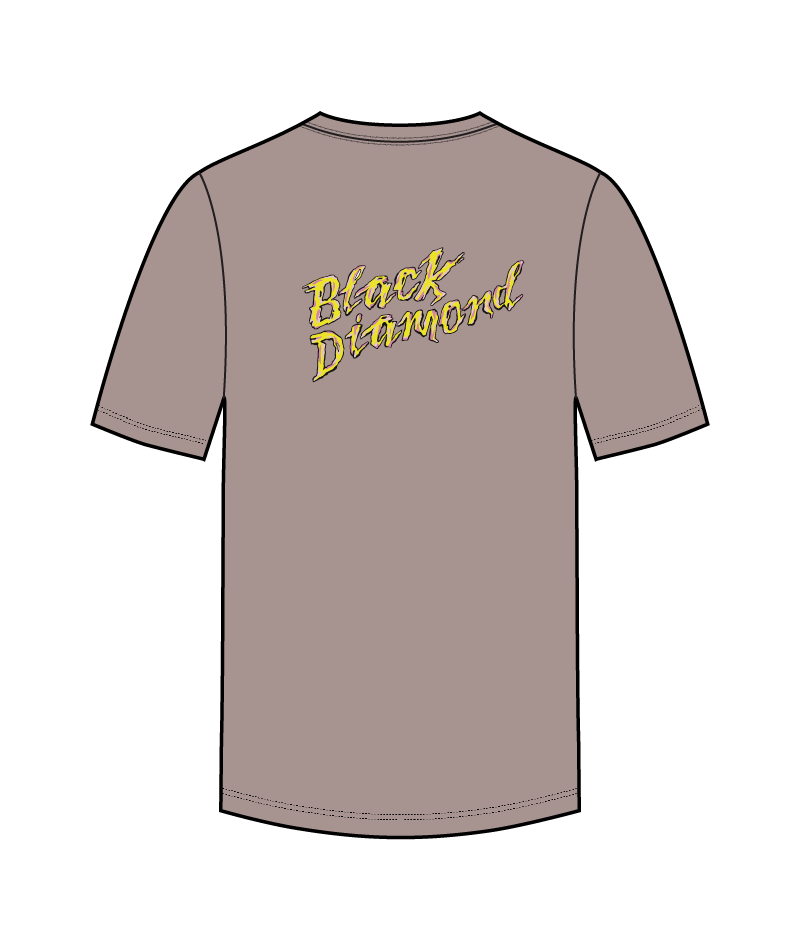 BLACK DIAMOND - M SHREDDED SS TEE