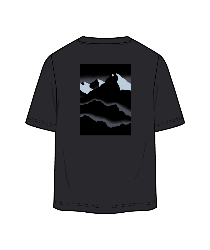 BLACK DIAMOND - W MOUNTAINSCAPE SS TEE
