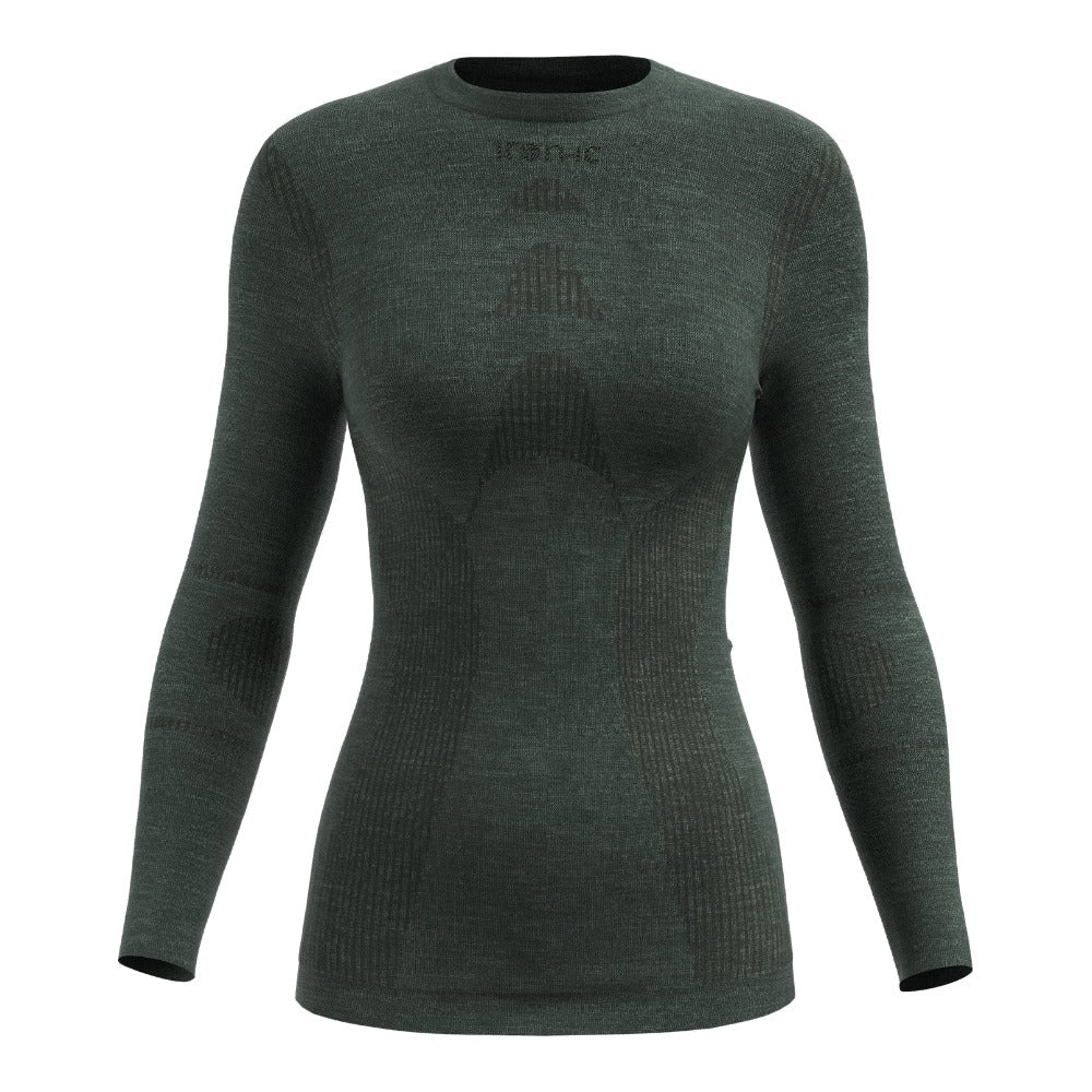 Iron-ic Maglia termica donna Merino 40 Thermic manica lunga