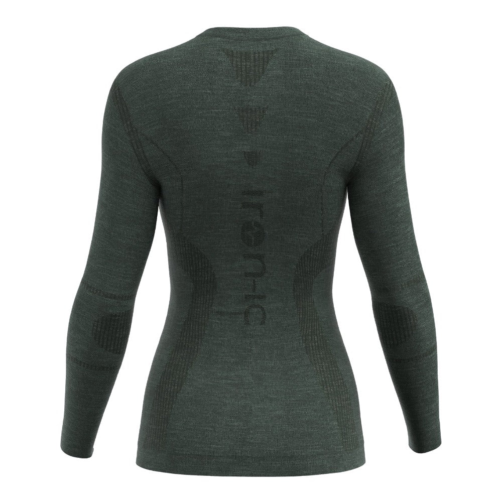 Iron-ic Maglia termica donna Merino 40 Thermic manica lunga