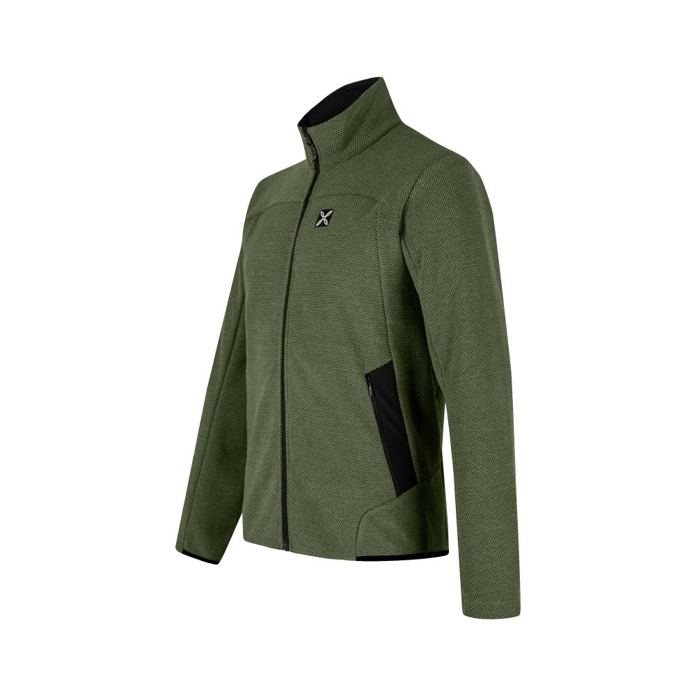 Montura argo maglia pile zip integrale unisex