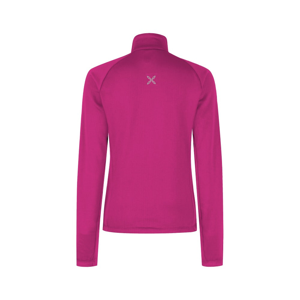 Montura fadis grid maglia woman pile zip integrale donna